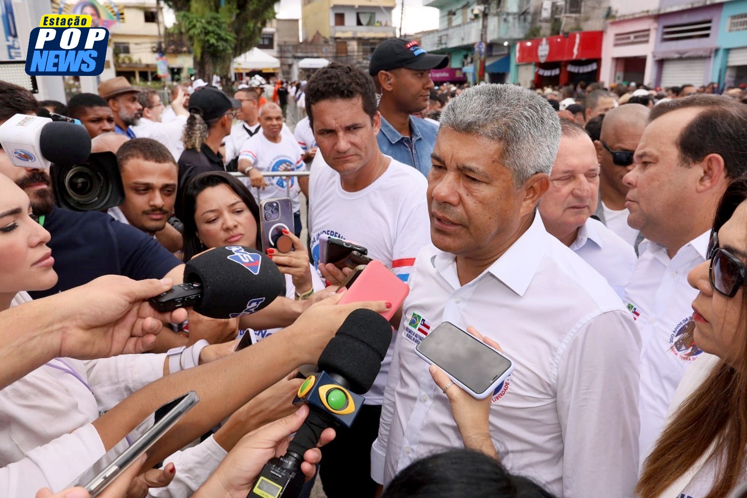 Jerônimo participou de desfile ao lado do presidente Lula