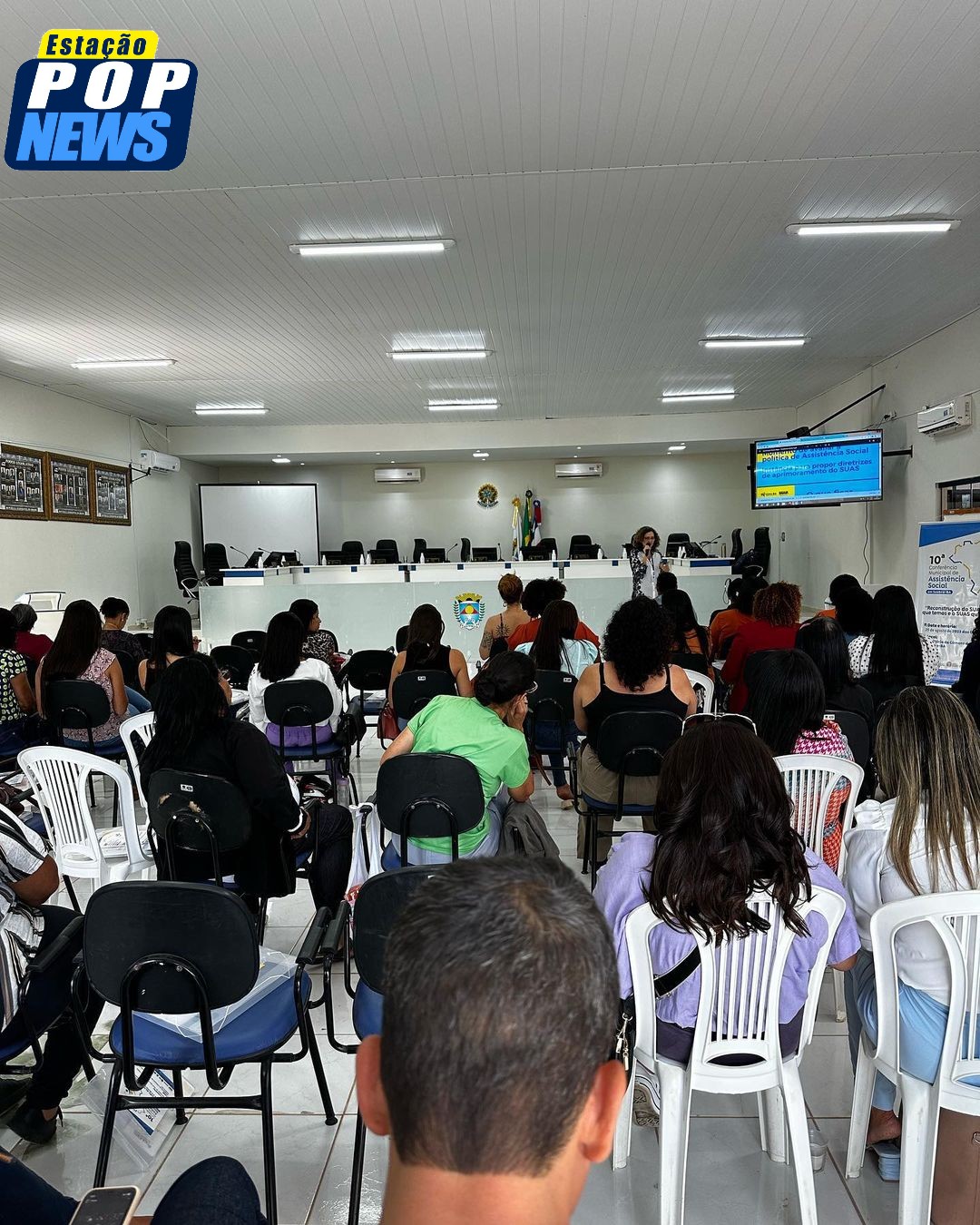 SEABRA: 10ª Conferência Municipal de Assistência Social, foi realizada no plenário da Câmara municipal.