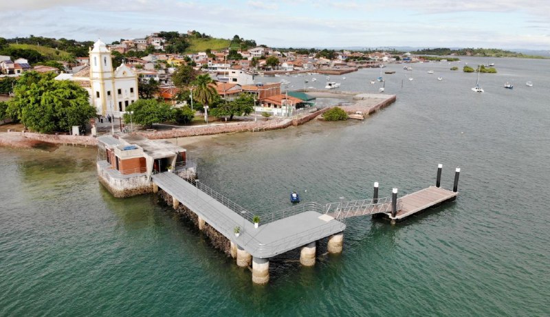 Novo Terminal Turístico da Ilha de Bom Jesus dos Passos, em Salvador, é entregue pelo governador