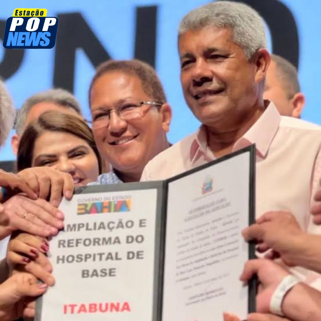 Em Itabuna nesta sexta (28), Jerônimo Rodrigues entrega reforma de hospital e unidade do Credibahia