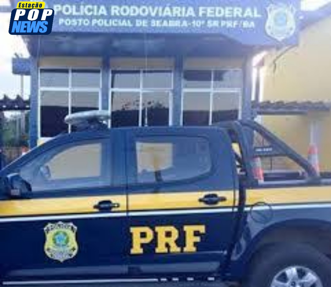 SEABRA: Motorista é preso pela PRF embriagado e transtornado por uso de drogas na BR-242 em Seabra