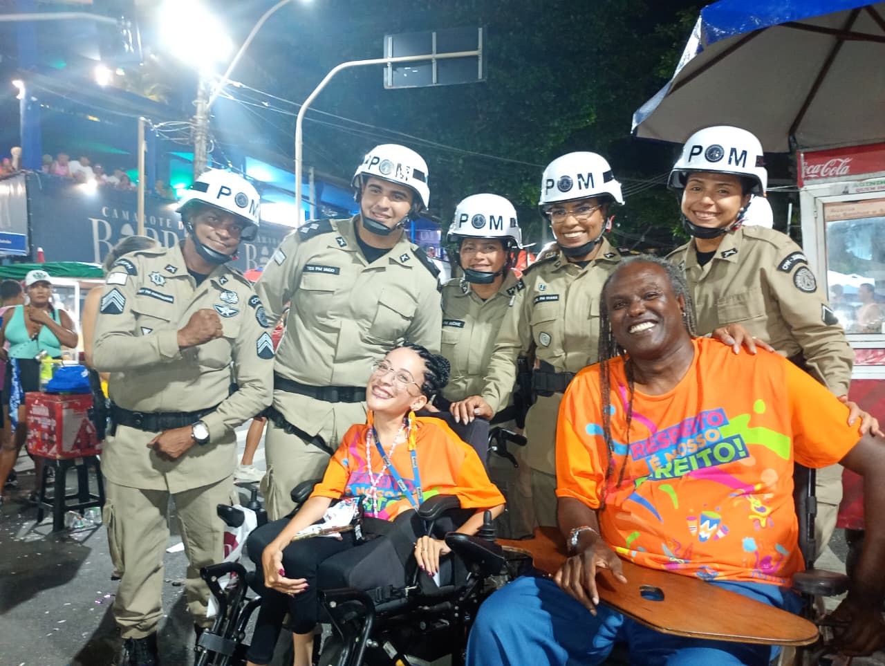 Forças de segurança atuam com 25 patrulhas inclusivas no Carnaval