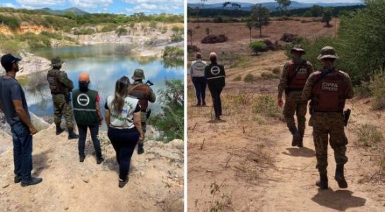 CHAPADA: Inema e Cippa Lençóis realizam operação de fiscalização na região da Serra do Orobó em Ruy Barbosa