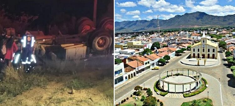 Chapada: Caminhão capota e motorista morre em acidente na região entre Rio de Contas e Livramento de Nossa Senhora