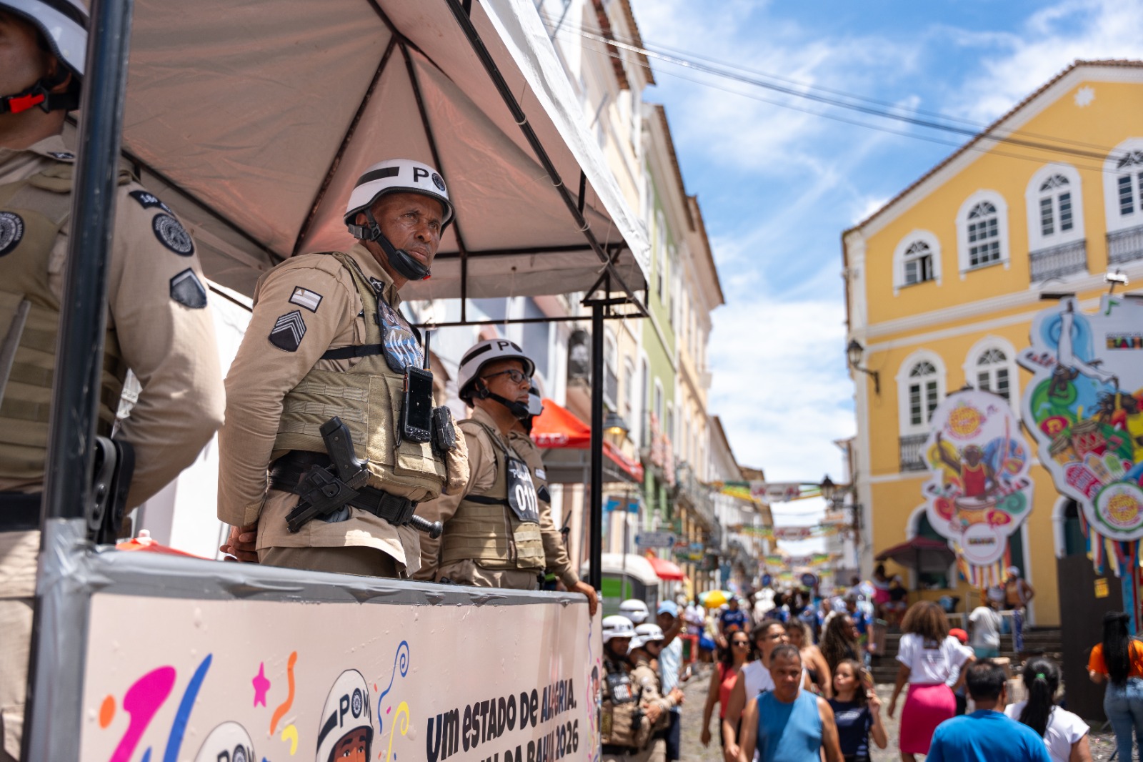 Policiamento preventivo marca atuação da PM no circuito Batatinha