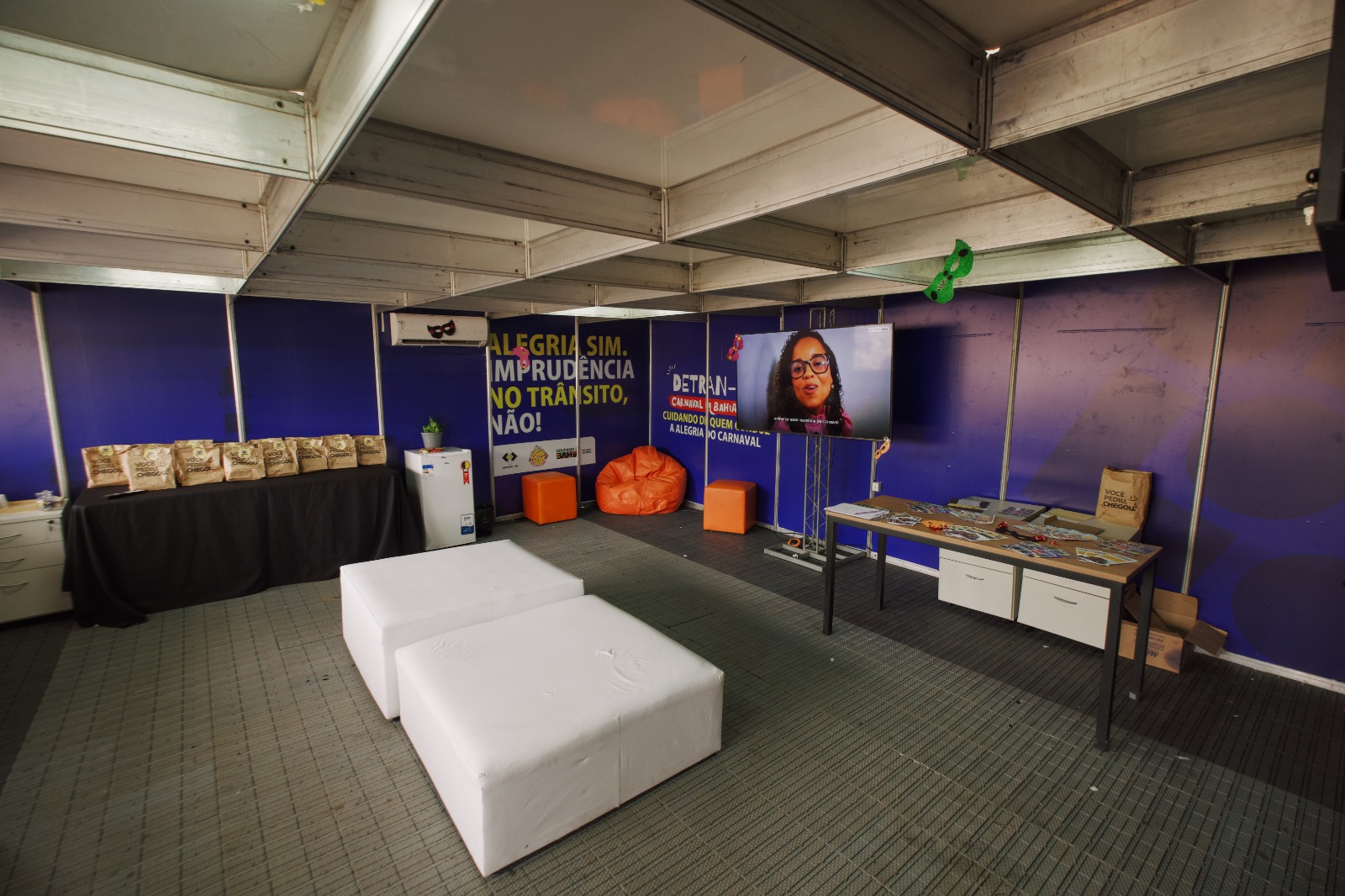 ​Espaço de descompressão amplia cuidado e segurança para condutores de trios no Carnaval da Bahia 2026