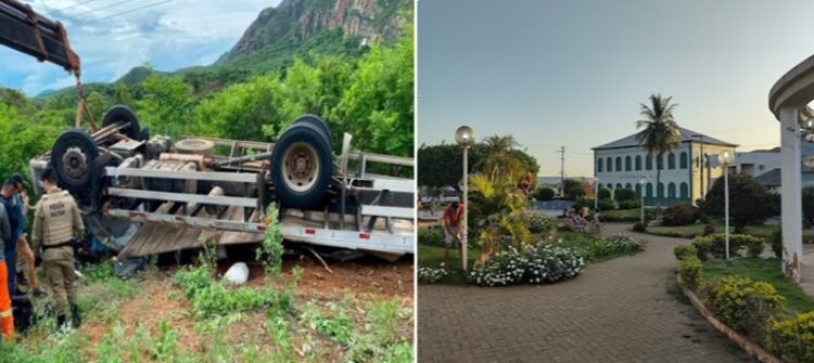 Chapada: Motorista de caminhão baú perde a vida após veículo capotar entre Livramento de Nossa Senhora e Rio de Contas