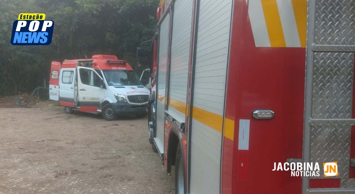 Jacobina: Dois jovens ficam feridos após queda na Cachoeira do Aníbal