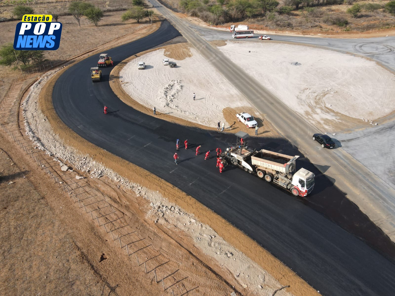 ​Com obras adiantadas, semianel rodoviário vai melhorar mobilidade e promover desenvolvimento em Irecê