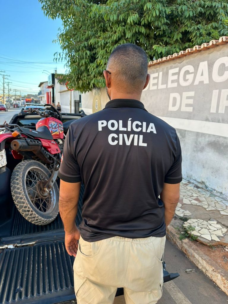 Iraquara: Moto furtada pela manhã é recuperada à tarde.