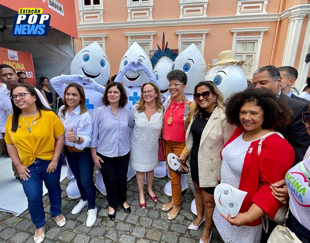 Estado e Prefeitura de Salvador promovem mutirão de imunização com participação da ministra da Saúde