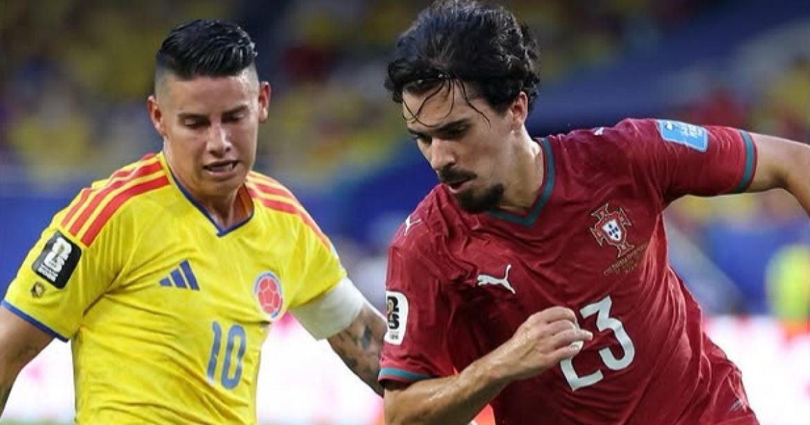 em-jogo-movimentado,-colombia-arranca-empate-com-portugal-e-fica-com-lideranca-do-grupo-k-da-copa