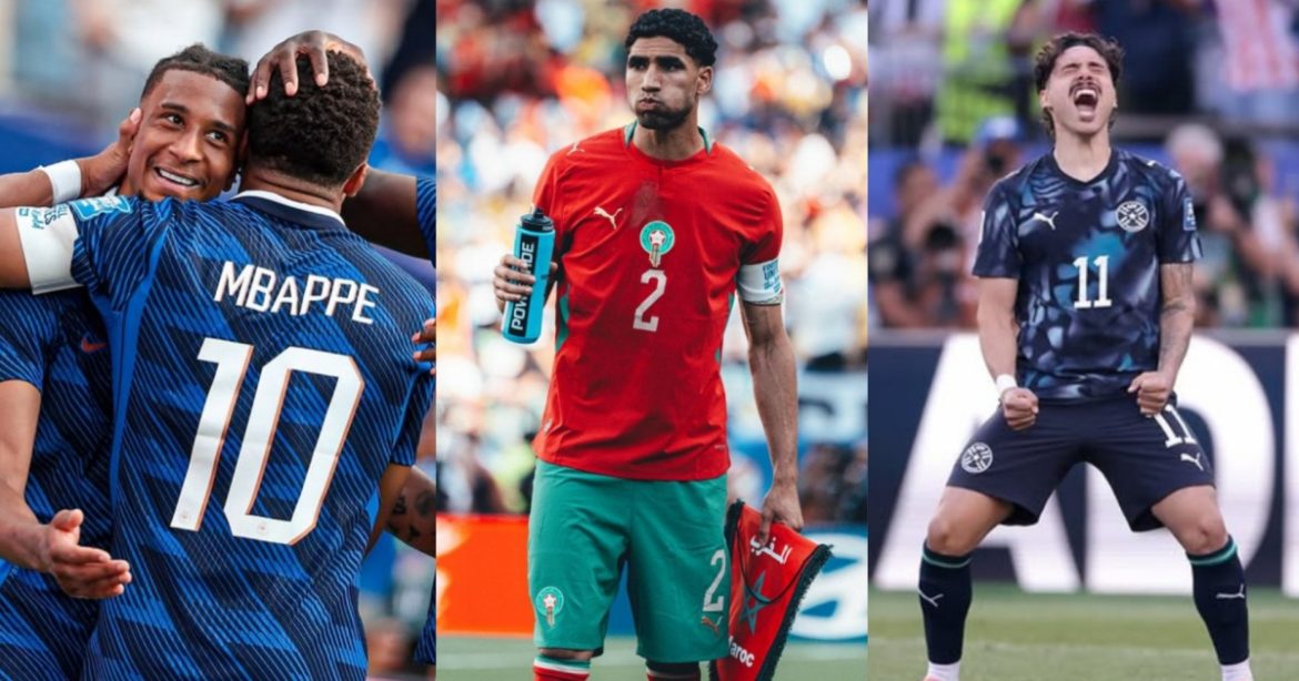 copa-do-mundo:-marrocos,-franca-e-paraguai-entram-em-campo-pelas-oitavas-neste-sabado;-confira